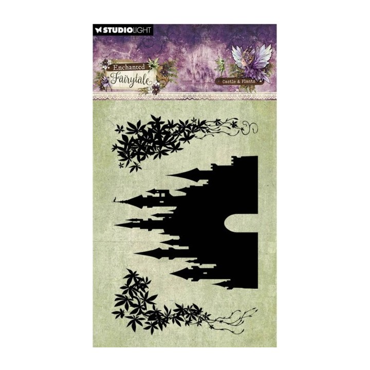 Studio Light Clear Stamps Castle & Plants Enchanted Fairytale
