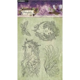 Studio Light Clear Stamps Fairy ladies Enchanted Fairytale