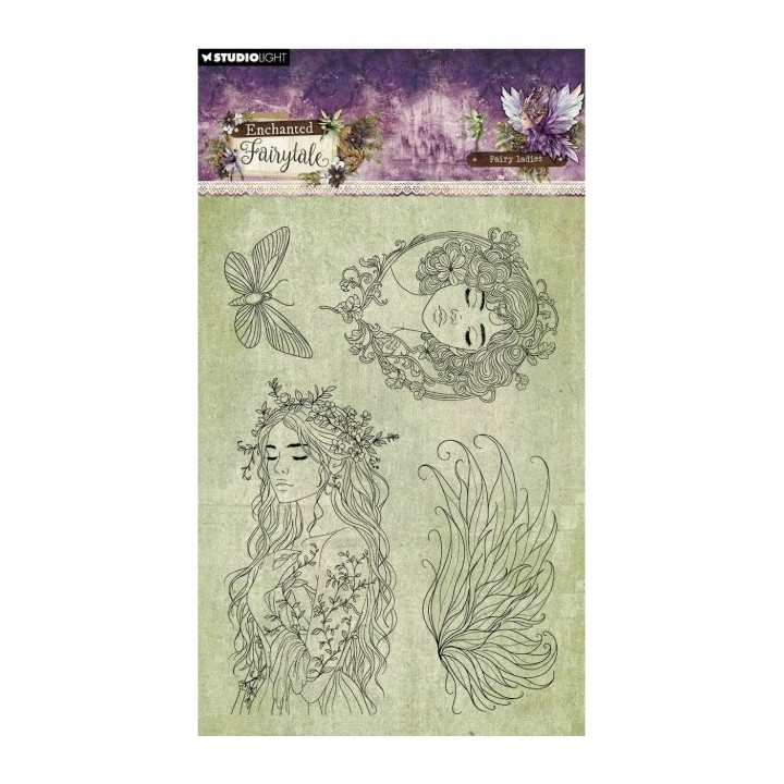 Studio Light Clear Stamps Fairy ladies Enchanted Fairytale