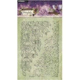 Studio Light Clear Stamps Floral & Script Enchanted Fairytale
