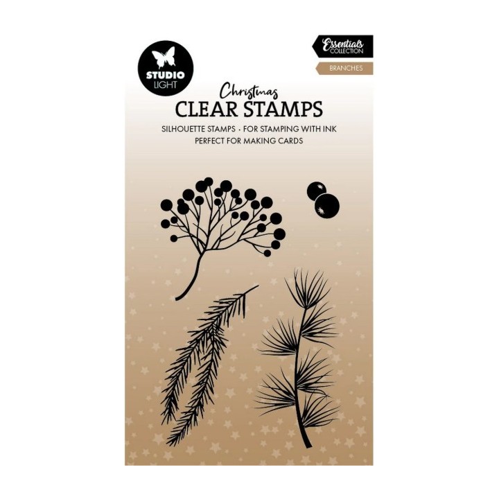 Studio Light Essentials Clear Stamp Branches
