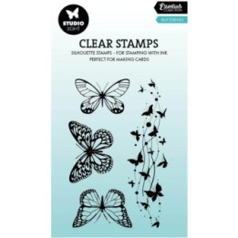 Studio Light Essentials Clear Stamp Butterflies