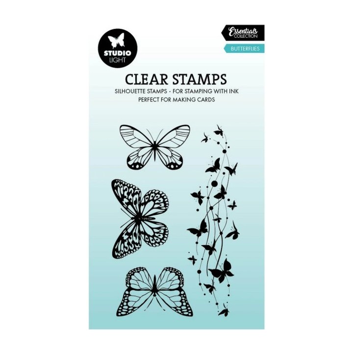 Studio Light Essentials Clear Stamp Butterflies