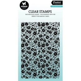 Studio Light Essentials Clear Stamp Flower background