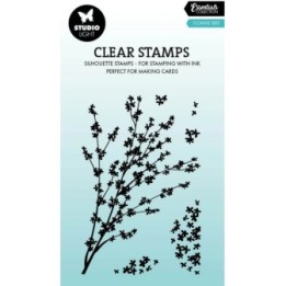 Studio Light Essentials Clear Stamp Flower tree