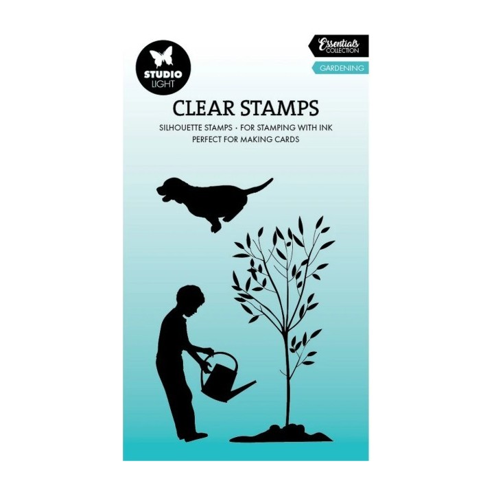 Studio Light Essentials Clear Stamp Gardening
