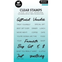 Studio Light Essentials Clear Stamp Gift Card