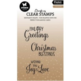 Studio Light Essentials Clear Stamp Joy & Love