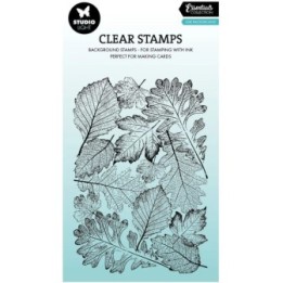 Studio Light Essentials Clear Stamp Leaf Background