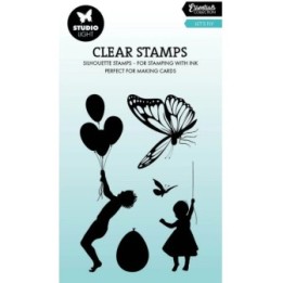 Studio Light Essentials Clear Stamp Let's fly