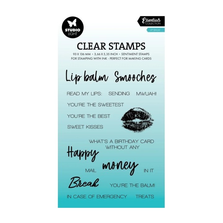 Studio Light Essentials Clear Stamp Lip Balm