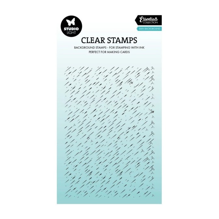 Studio Light Essentials Clear Stamp Rain Background