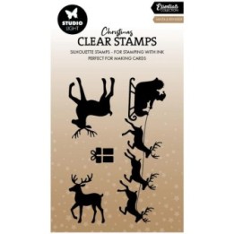 Studio Light Essentials Clear Stamp Santa & Reindeer