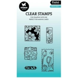 Studio Light Essentials Clear Stamp Spring Labels