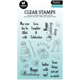 Studio Light Essentials Clear Stamp Turning Pop-Out