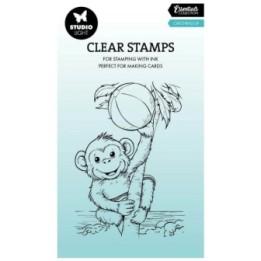 Studio Light Essentials Clear Stamps Catching Up Monkey