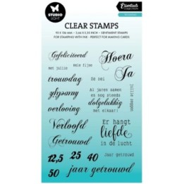 Studio Light Essentials Clear stamps Trouwdag