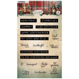 Studio Light Festive Nostalgia Clear Stamp Winterwensen