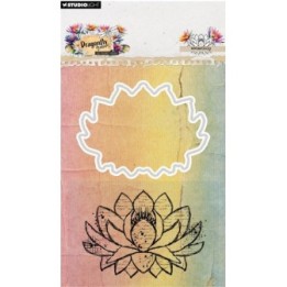 Studio Light Hazel Eaton Stamp & Cutting Die Waterlily Dragonfly Dreams