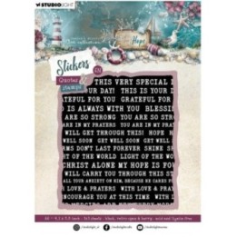 Studio Light Tide of Hope Sticker Sheets Stamps & Quotes