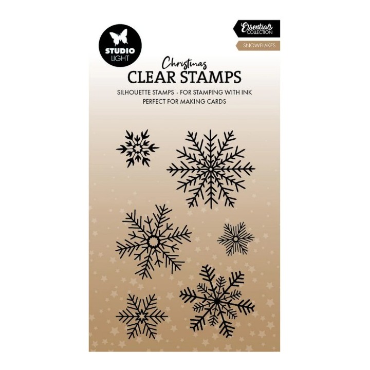 Studio Light Essentials Clear Stamp Snowflakes