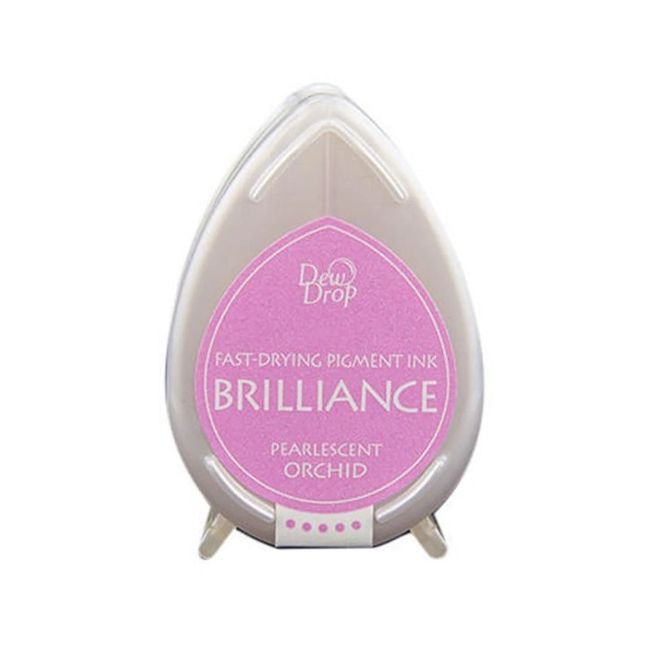 Tsukineko Brilliance Dew Drop Stempelkussen klein Pearlescent Orchid