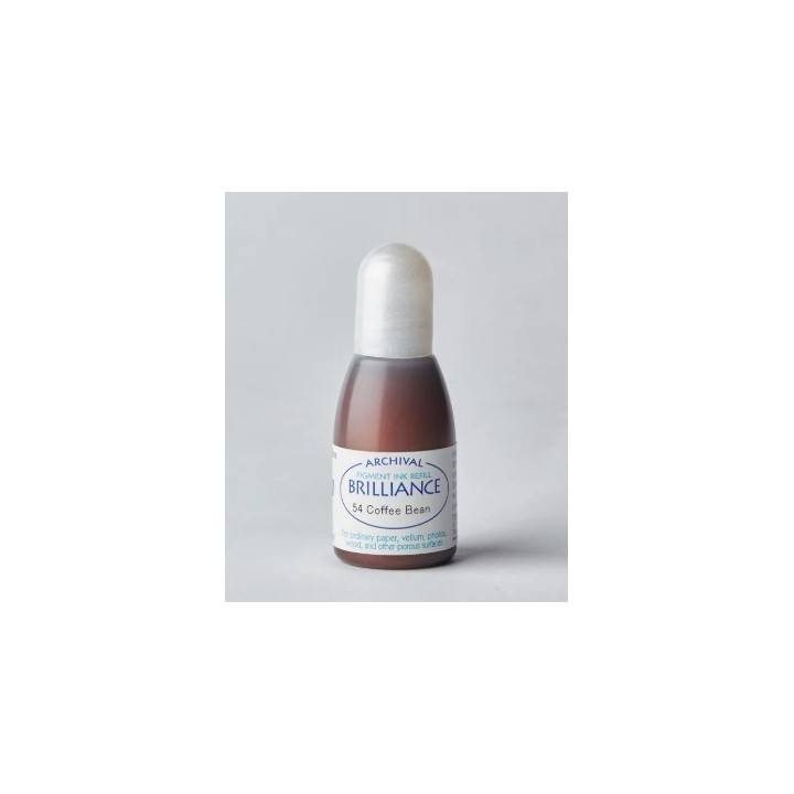 Tsukineko Brilliance Reinker Navulling Inkt Coffee Bean