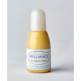 Tsukineko Brilliance Reinker Navulling Inkt Galaxy Gold