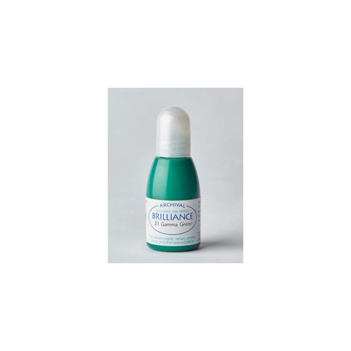 Tsukineko Brilliance Reinker Navulling Inkt Gamma Green