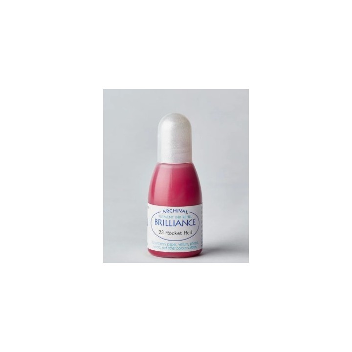 Tsukineko Brilliance Reinker Navulling Inkt Rocket Red