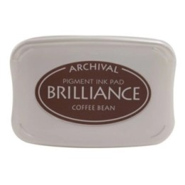 Tsukineko Brilliance Stempelkussen Coffee Bean