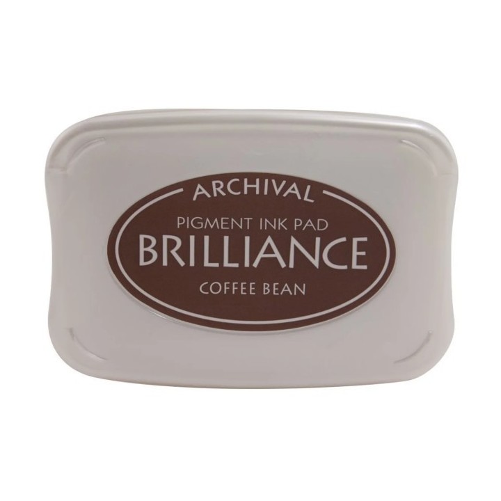 Tsukineko Brilliance Stempelkussen Coffee Bean