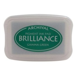 Tsukineko Brilliance Stempelkussen Gamma Green