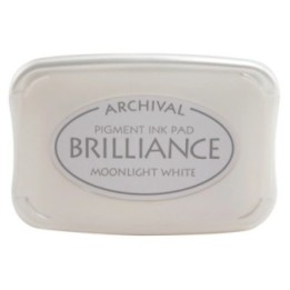 Tsukineko Brilliance Stempelkussen Moonlight White