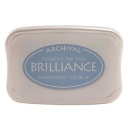 Tsukineko Brilliance Stempelkussen Pearlescent Ice Blue