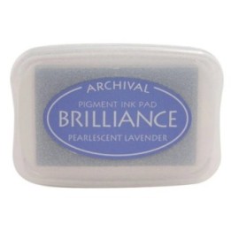 Tsukineko Brilliance Stempelkussen Pearlescent Lavender