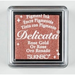 Tsukineko Delicata Stempelkussen klein Rose Gold