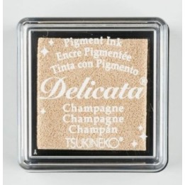 Tsukineko Delicata Stempelkussen klein Dazzle Champagne