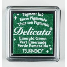 Tsukineko Delicata Stempelkussen klein Emerald Green