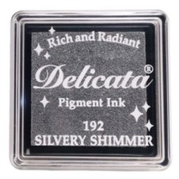 Tsukineko Delicata Stempelkussen klein Silvery Shimmer