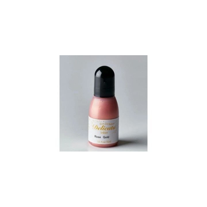 Tsukineko Delicata Reinker Navulling Inkt Rose Gold