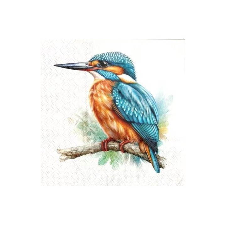 IJsvogel servet 33x33cm