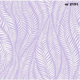 Palm leaves lila 33x33cm