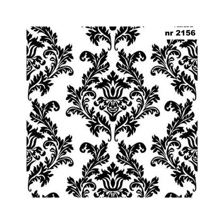 White & Black Wallpaper servet 33x33cm