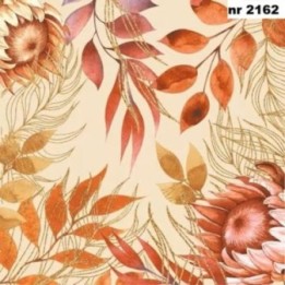 Fall blossom servet 33x33cm