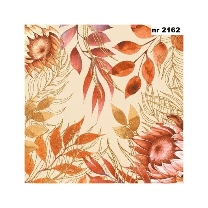 Fall blossom servet 33x33cm