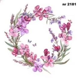 Fireweed Wreath servet 33x33cm