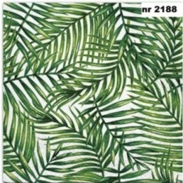 Tropical Leaves servet 33x33cm