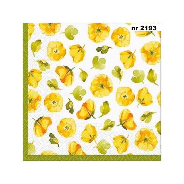 Floral Glow servet 33x33cm