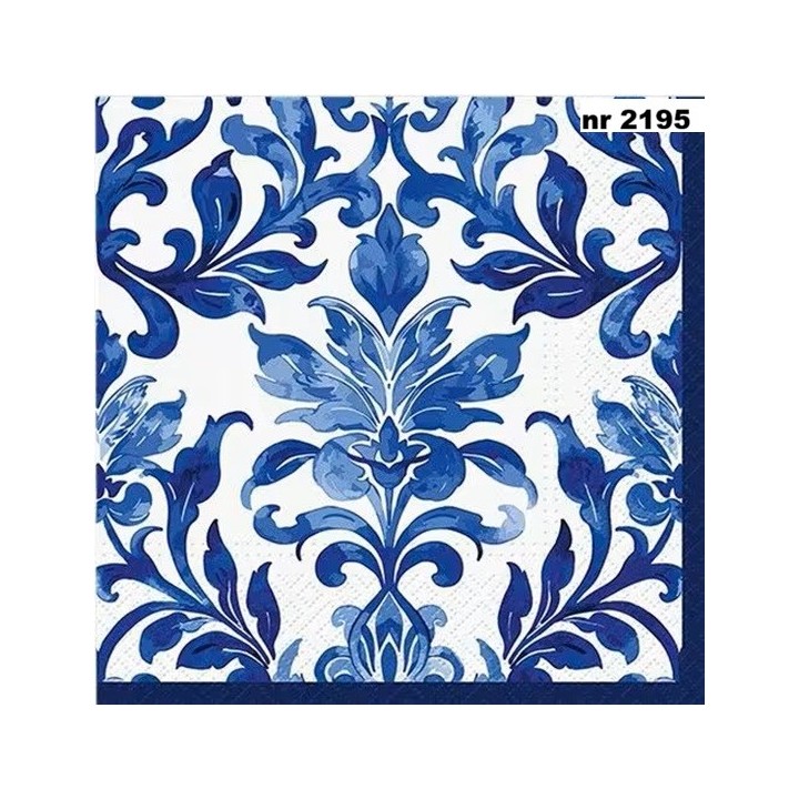 Indigo Weave servet 33x33cm